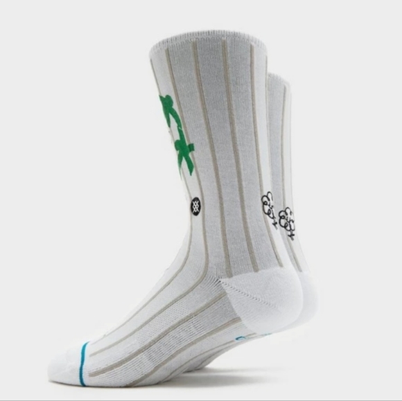 NWT Unisex Christian Gonzalez Love Your Mind Stance Crew Socks - Picture 2 of 9